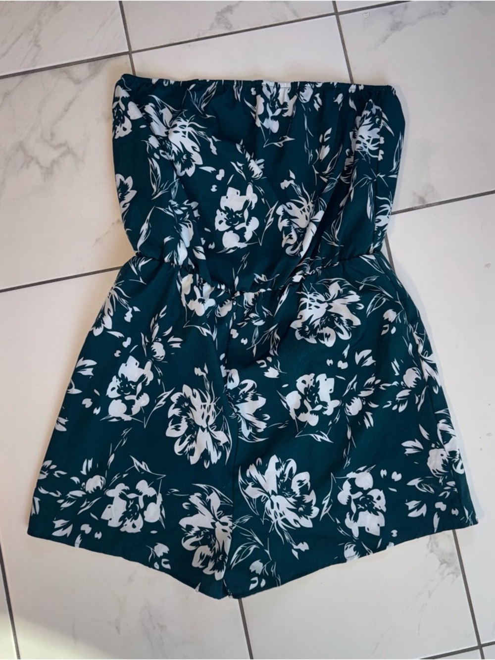 Tube Top Romper